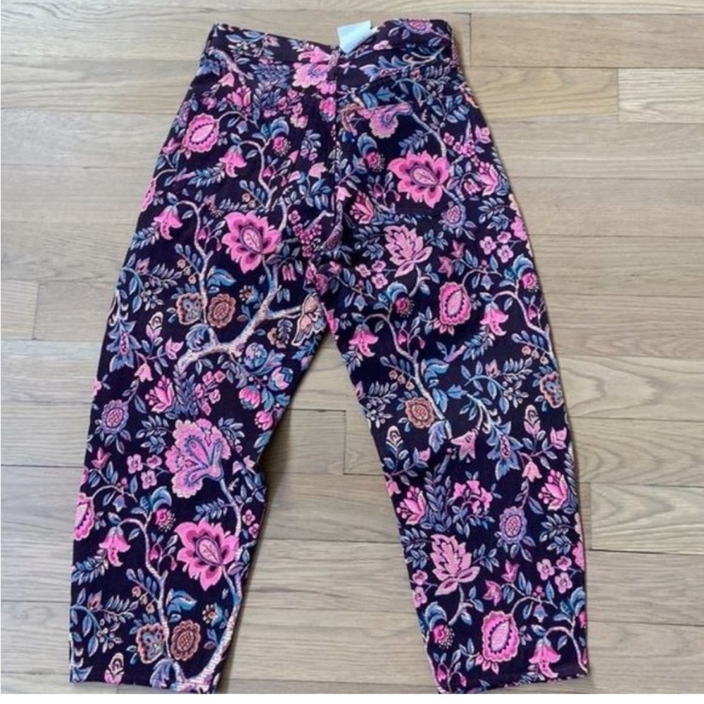 NWT $248 Levi's® Made & Crafted® BARREL WOMEN'S PANTS Jeans Floral Z44-43